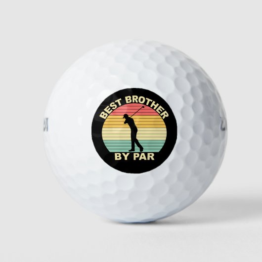 Beste broer per slag - Golfen Golfballen (Voorkant)