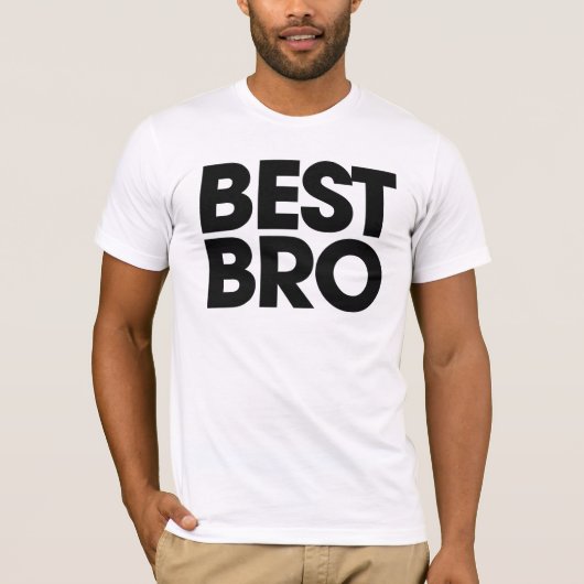 Beste broer t-shirt (Voorkant)