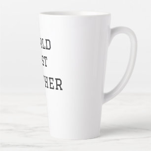 Beste broer ter wereld naam toevoegen tekst sport latte mok