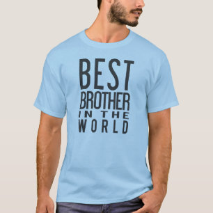 Beste broer ter wereld t-shirt