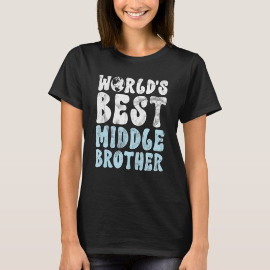 Beste broer van de wereld t-shirt (Voorkant)