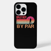 Beste broer van Par Vaderdag geeft Golf Lover iPhone Hoesje (Achterkant)