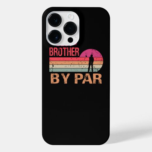 Beste broer van Par Vaderdag geeft Golf Lover iPhone Hoesje (Achterkant)