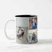 Beste Broers Ooit Fotocollage Keepsake Gift Tweekleurige Koffiemok (Links)