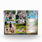 Beste Brother Custom Poem-tekst Fotoblokken (Voorkant)