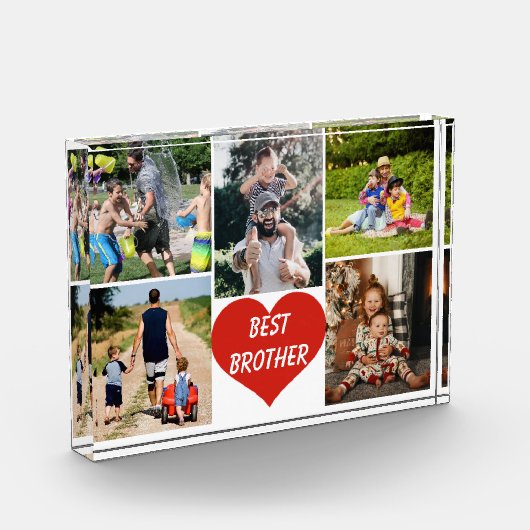 Beste Brother Red Heart Fotoblokken (Links)