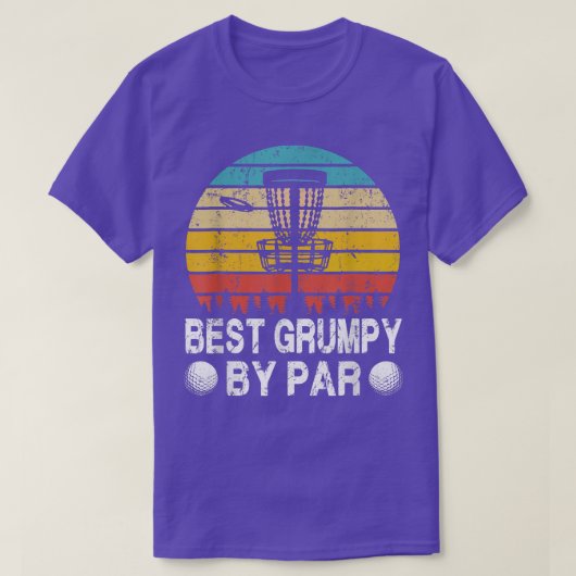 beste bruidegom van Par Disk Golf Vader T-shirt (Design voorkant)