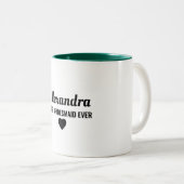 Beste bruidsmeisje tweekleurige koffiemok (Voorkant rechts)