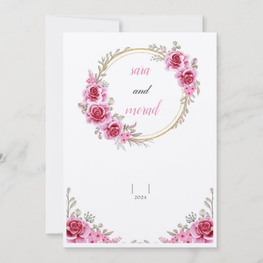 beste bruiloft Kaart (Voorkant)