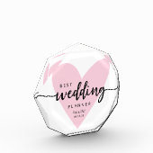 Beste bruiloft planner roze hart fotoblokken (Links)