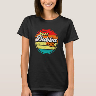 Beste Bubba Ever Vaders Dag Opa Retro Vintage T-shirt