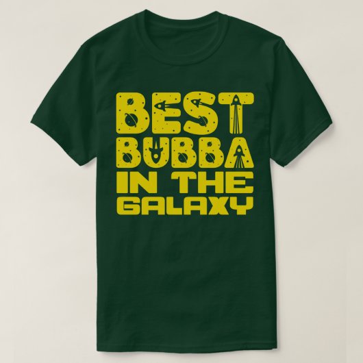 Beste Bubba in de Melkweg T-shirt (Design voorkant)