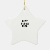 Beste bubba ooit keramisch ornament (Voorkant)