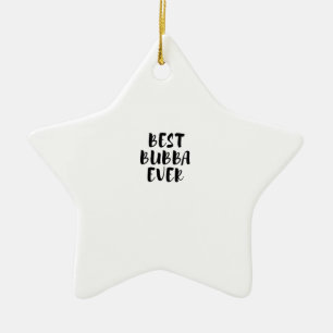 Beste bubba ooit keramisch ornament