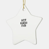 Beste bubba ooit keramisch ornament (Links)