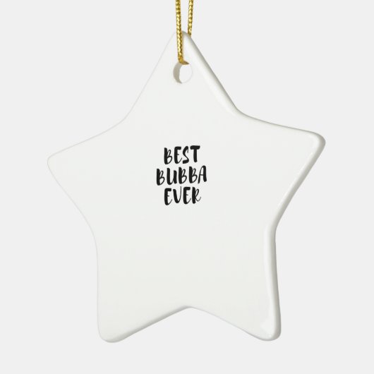 Beste bubba ooit keramisch ornament (Links)