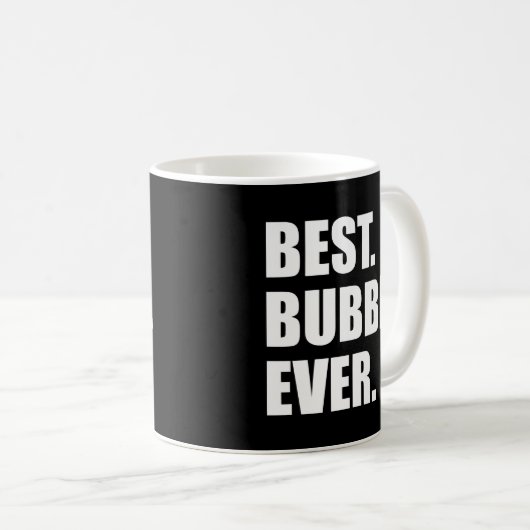 Beste Bubbe ooit Jiddisch Joodse Grootmoeder Koffiemok (Voorkant rechts)