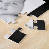 Beste Bubbie Ooit 10 Fotocollage Gouden Glitters Legpuzzel (Zijkant)