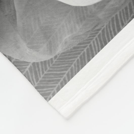 Beste Bubbie Ooit Modern Script 10 Fotocollage Fleece Deken (Hoek)