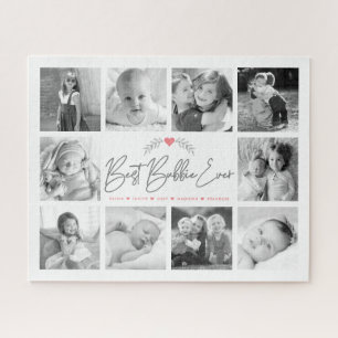 Beste Bubbie Ooit Script 10 Photo Collage Modern Legpuzzel