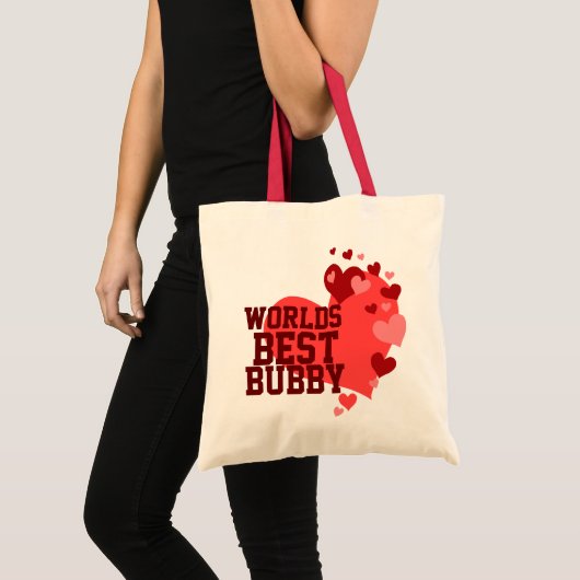 Beste bubby op maat tote bag (Voorkant (product))