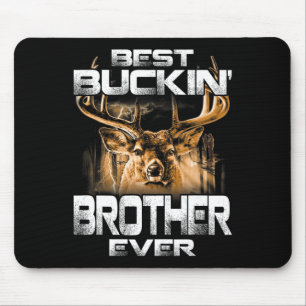 Beste Buckin' Brother Ooit T-shirt Herten Jagen Bu Muismat