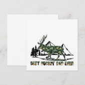 Beste Buckin' Dad ooit - Camouflage Herten in Wood (Voorkant / Achterkant)