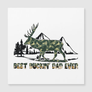 Beste Buckin' Dad ooit - Camouflage Herten in Wood