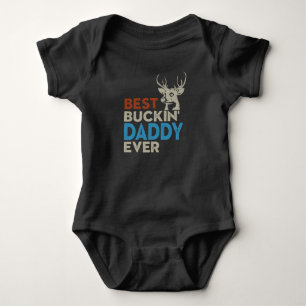 Beste Buckin DADDY-Shirt, stijlvol design Romper