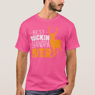 Beste Buckin Opa Ooit Grappige Opa Deer Huntin T-shirt