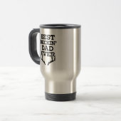 Beste Buckin-pap ooit grappige mok voor koffie (Voorkant links)