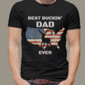 Beste Buckin-vader ooit grappig Amerikaans patriot T-shirt