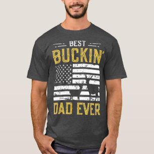 Beste Buckin-vader ooit grappige Gift Deer Hunter  T-shirt