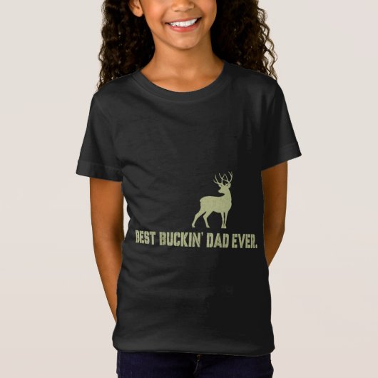 Beste Buckin vader ooit T-shirt (Voorkant)
