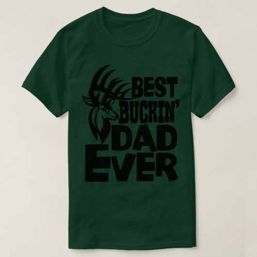 Beste Buckin-vader ooit T-shirt (Design voorkant)