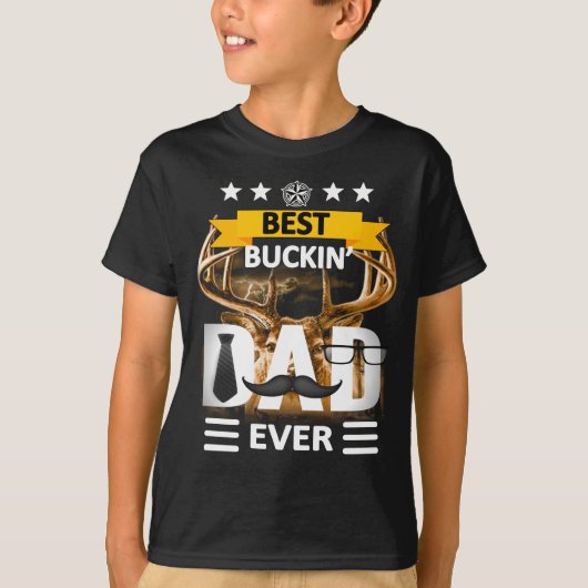 beste buckin-vader ooit t-shirt (Voorkant)