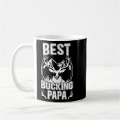 Beste Bucking Papa Ooit Jacht Papa Opa Hunter Koffiemok (Links)