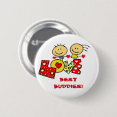 BESTE BUDDIES RONDE BUTTON 5,7 CM (Voorkant /achterkant)
