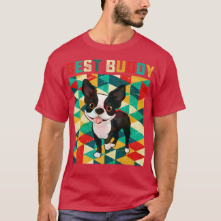 Beste Buddy Boston Terriers T-shirt