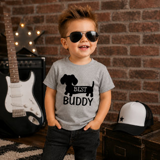Beste Buddy Dachshond Waggel T-shirt Doxie Cadeau