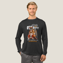 Beste Buddy (donkere modus) | Heren shirt met lang