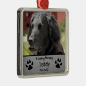 Beste Buddy-huisdier Metalen Ornament (Rechts)