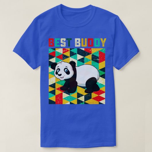 Beste Buddy Panda Beer T-shirt (Design voorkant)