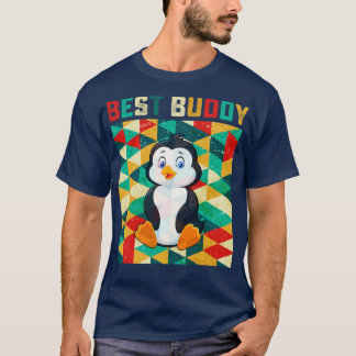 Beste Buddy Penguin T-shirt