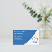 Beste budget tandarts Afspraak Visitekaartjes (Staand voorkant)