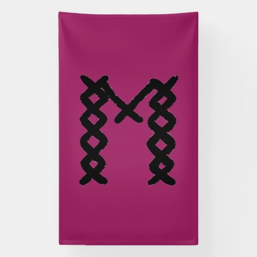 Beste buitenbanners. Groot. Zwart. Blanco of op ma Spandoek (Verticaal)
