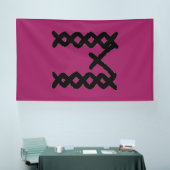 Beste buitenbanners. Groot. Zwart. Blanco of op ma Spandoek (Beurs)