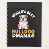 Beste Bulldog Mama van de Wereld Planner (Voorkant)