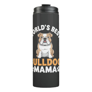 Beste Bulldog Mama van de Wereld Thermosbeker