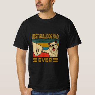 Beste Bulldog Pap ooit T-shirt